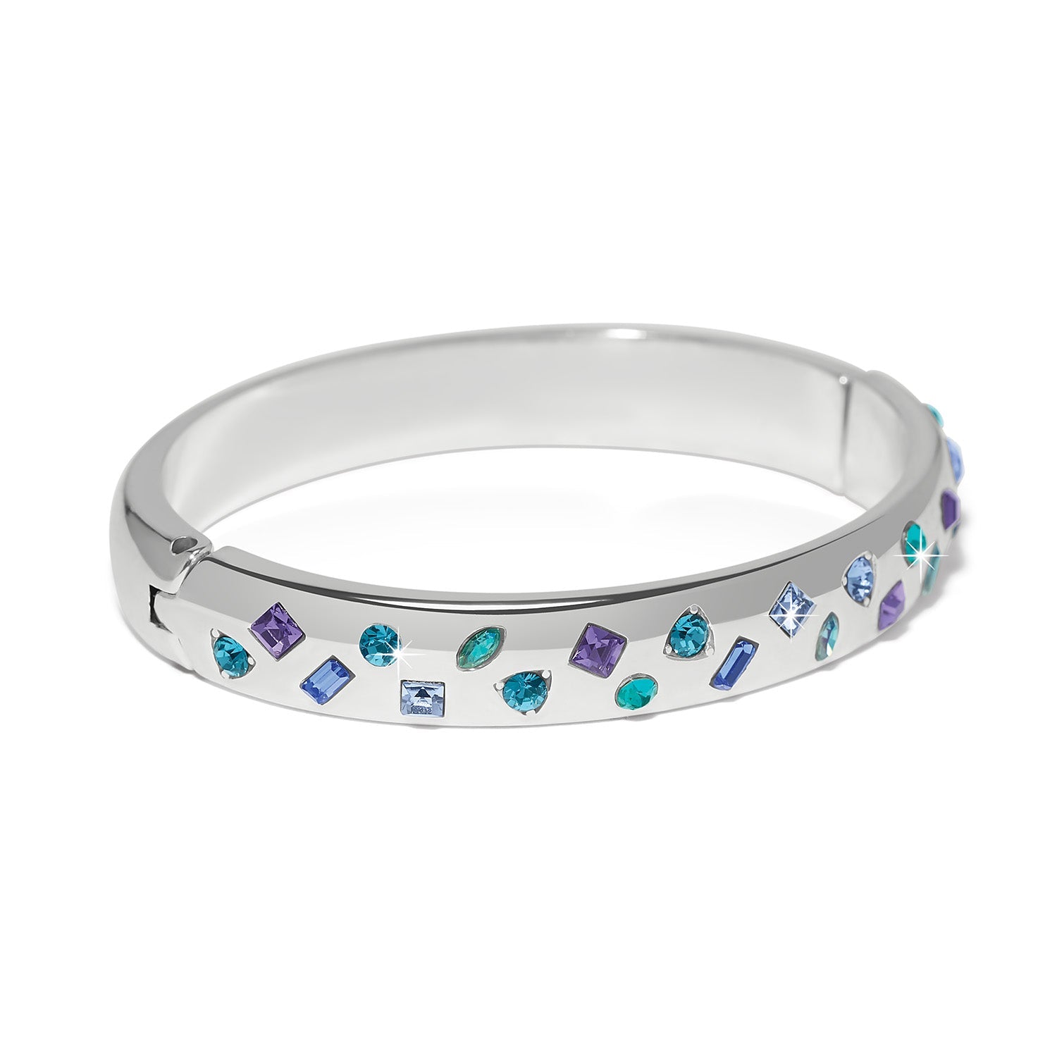 Brighton Love Messages “B Radiant” Hinged Bangle - Juli's Wearable Art