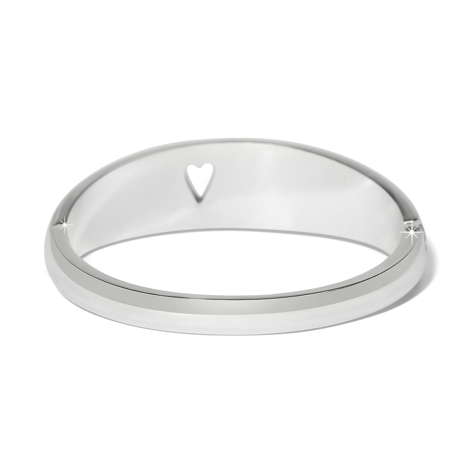 Brighton Love Messages B Simple Hinged Bangle