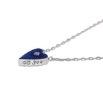 Brighton Love Messages B You Blue Necklace | Blue - Juli's Wearable Art