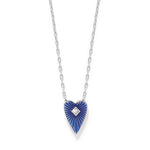Brighton Love Messages B You Blue Necklace | Blue - Juli's Wearable Art