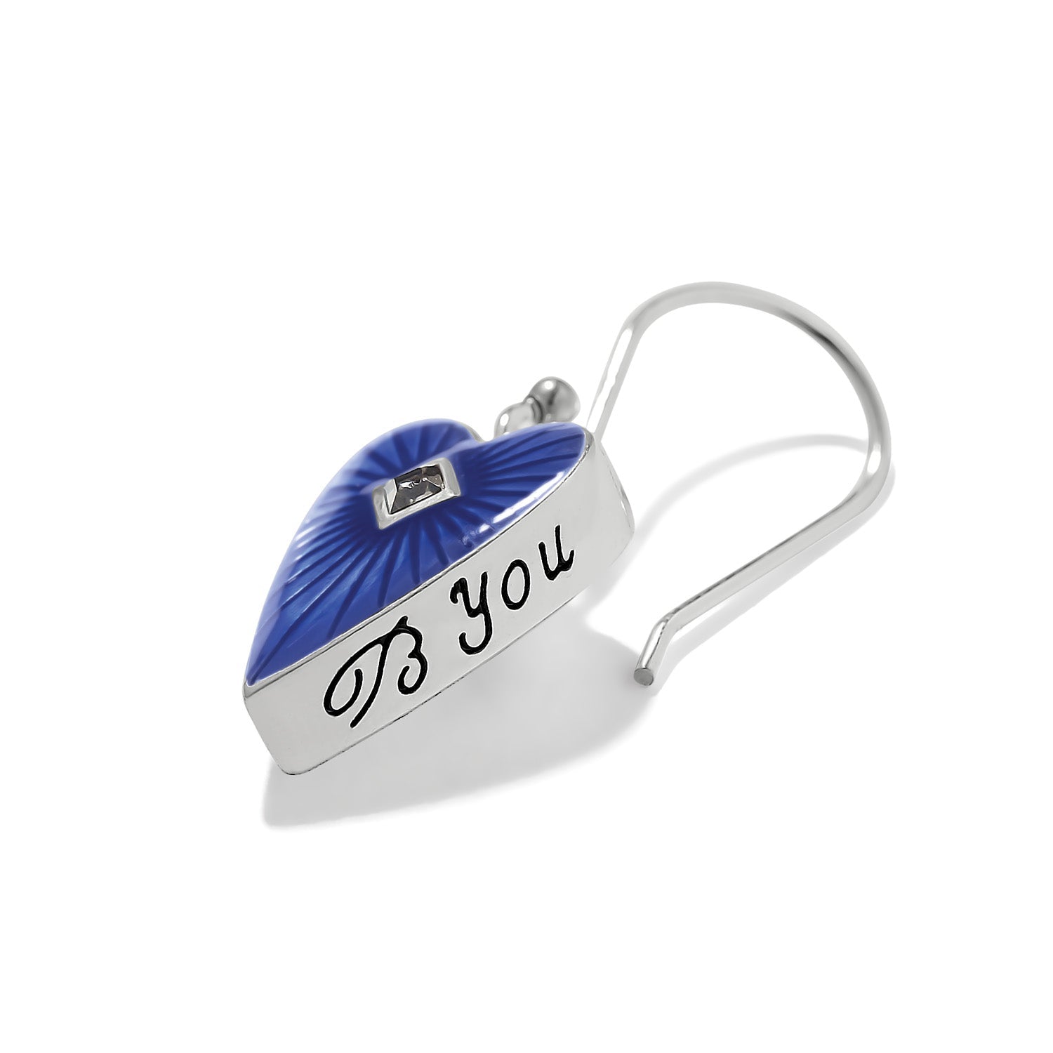 Brighton Love Messages B You French Wire Earrings | Blue