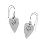Brighton Love Messages B You French Wire Earrings | Blue - Juli's Wearable Art