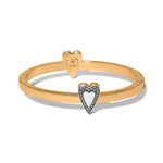 Brighton Love Messages Be Bold Hinged Bangle - Juli's Wearable Art