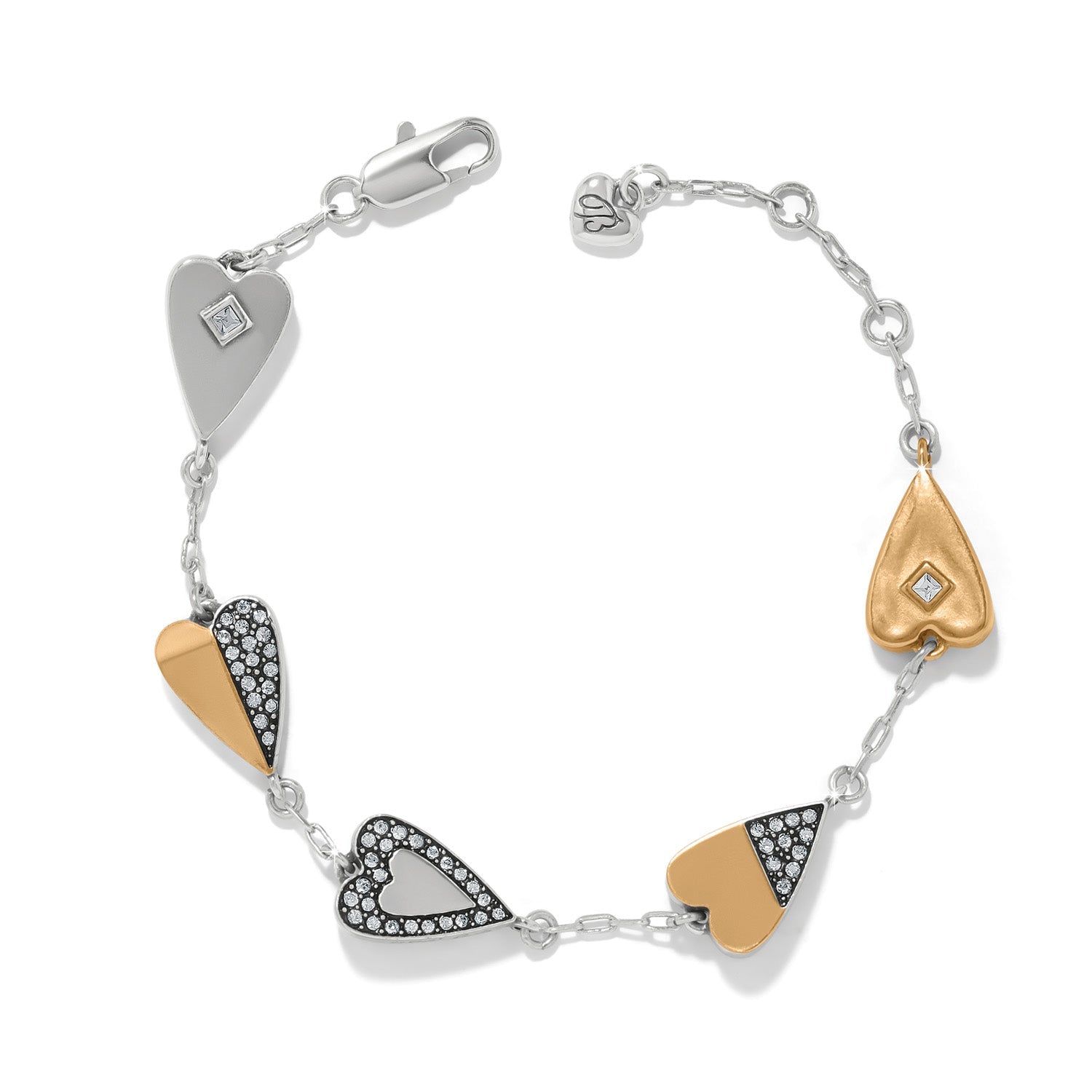 Brighton Love Messages Higher Love Bracelet| Two Tone