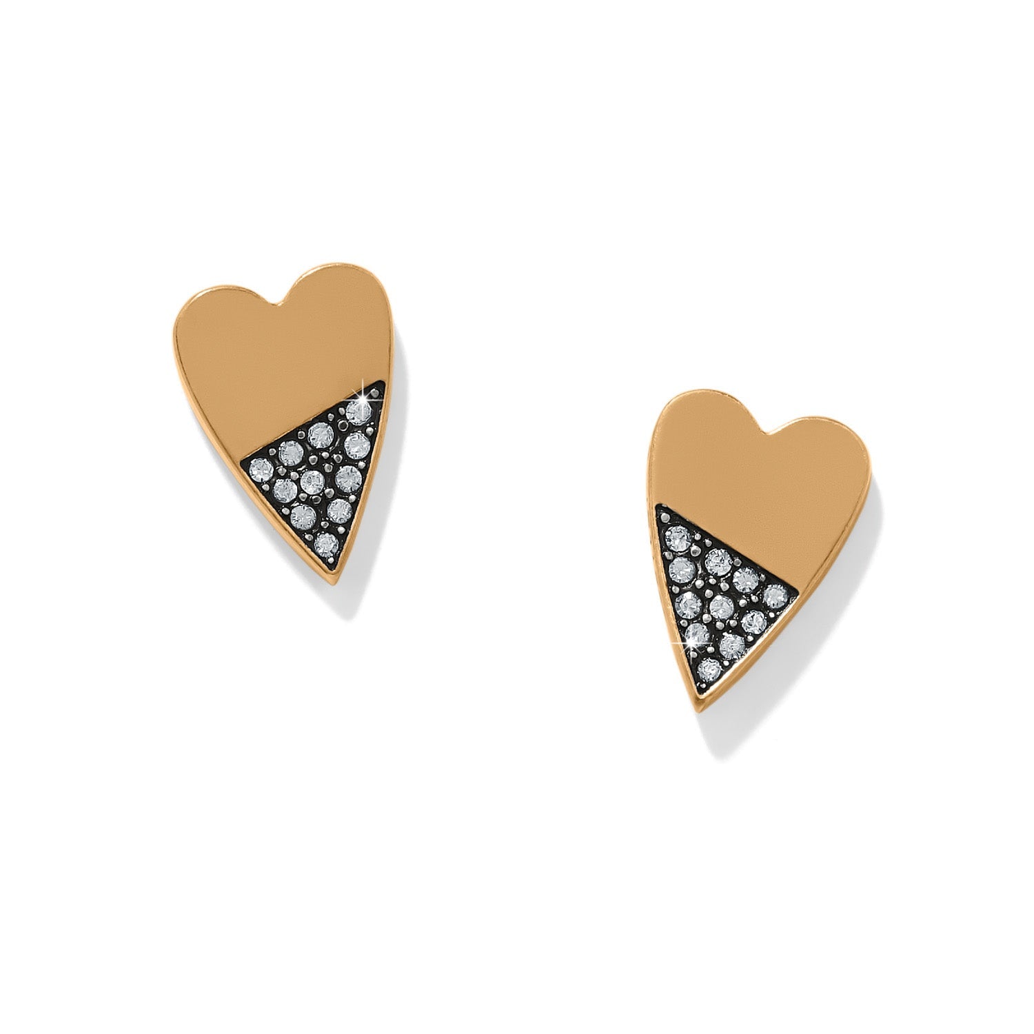 Brighton Love Messages Higher Love Heart Post Earrings