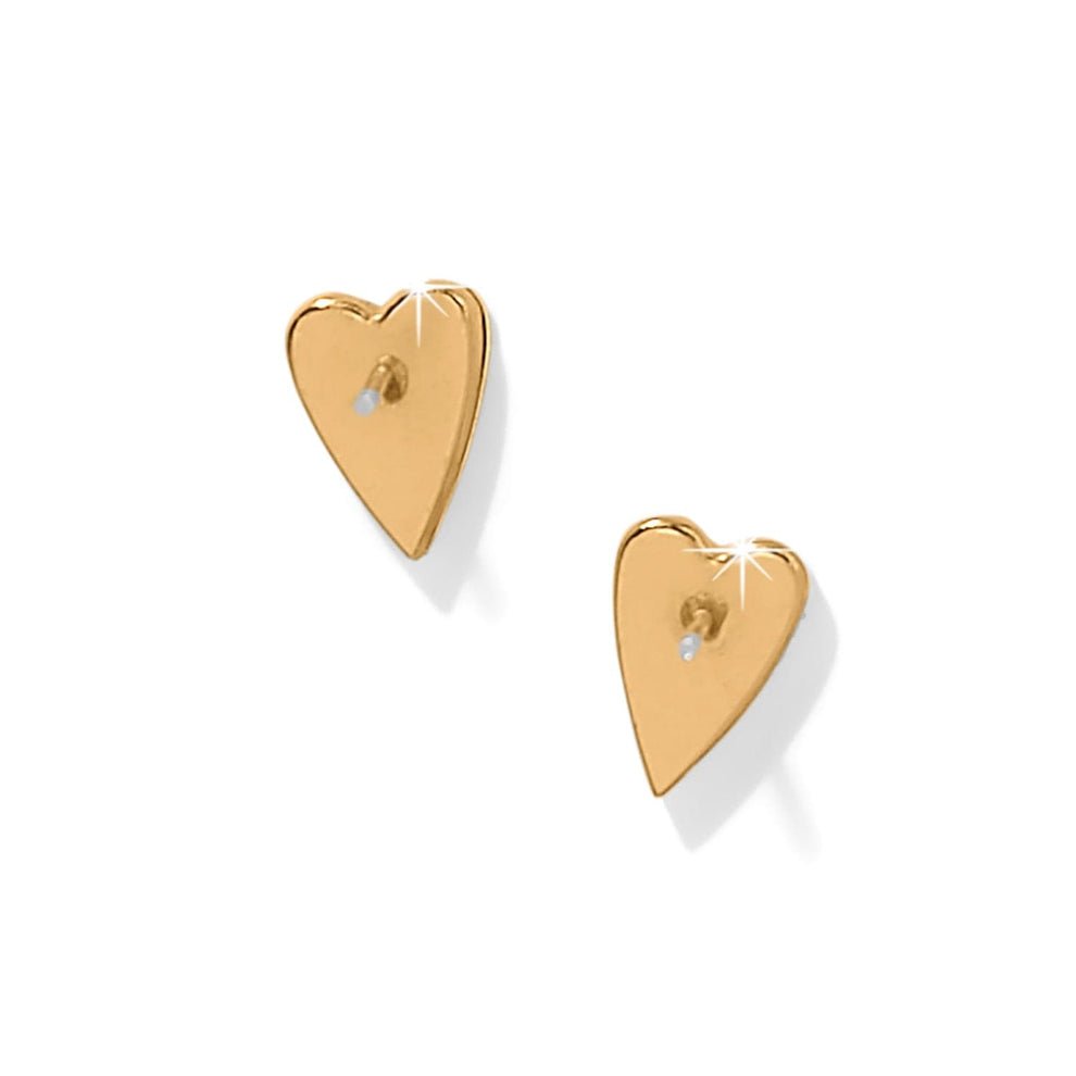 Brighton Love Messages I Am Post Earrings – Two Tone Silver/Gold - Juli's Wearable Art