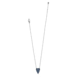 Brighton Love Messages Love Knows Necklace | Blue - Juli's Wearable Art