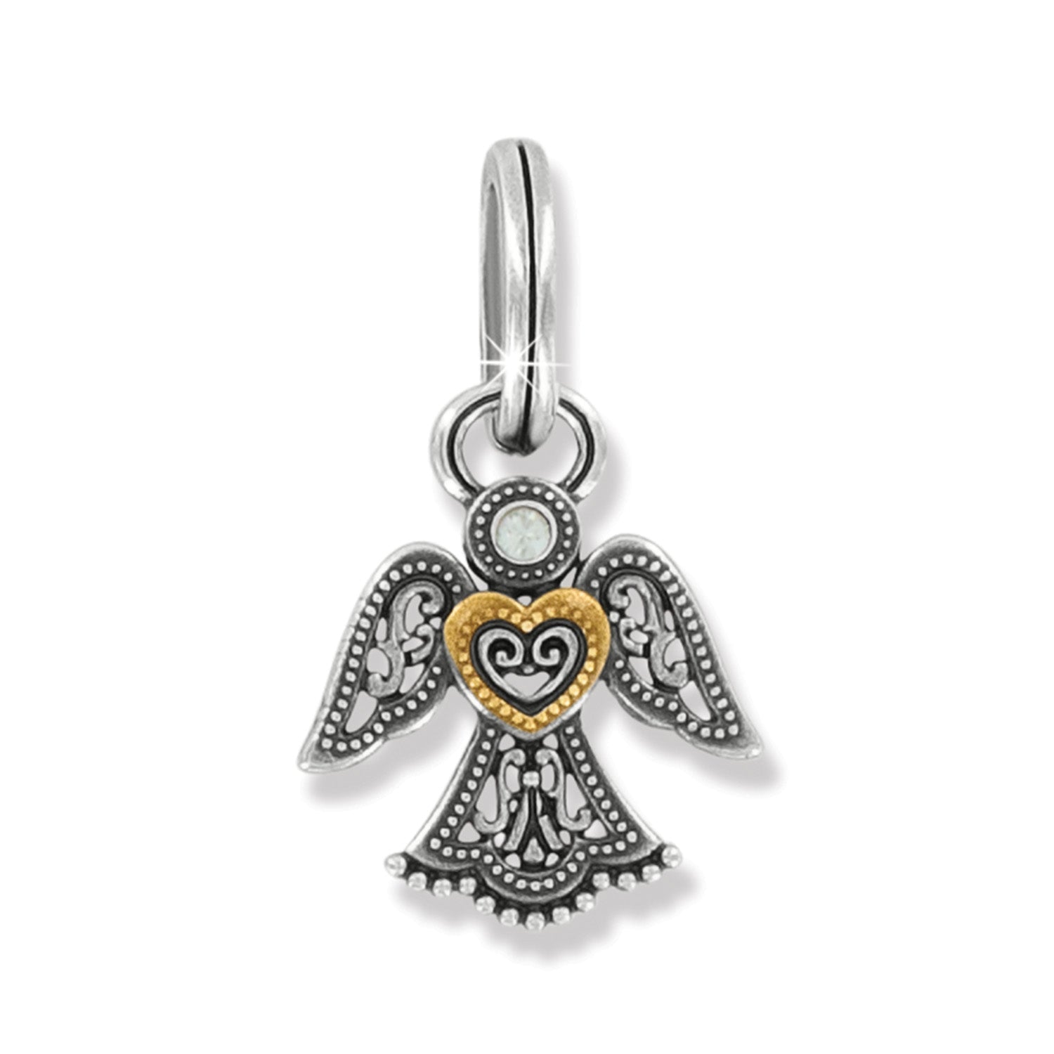 Brighton Loving Angel Charm - Juli's Wearable Art