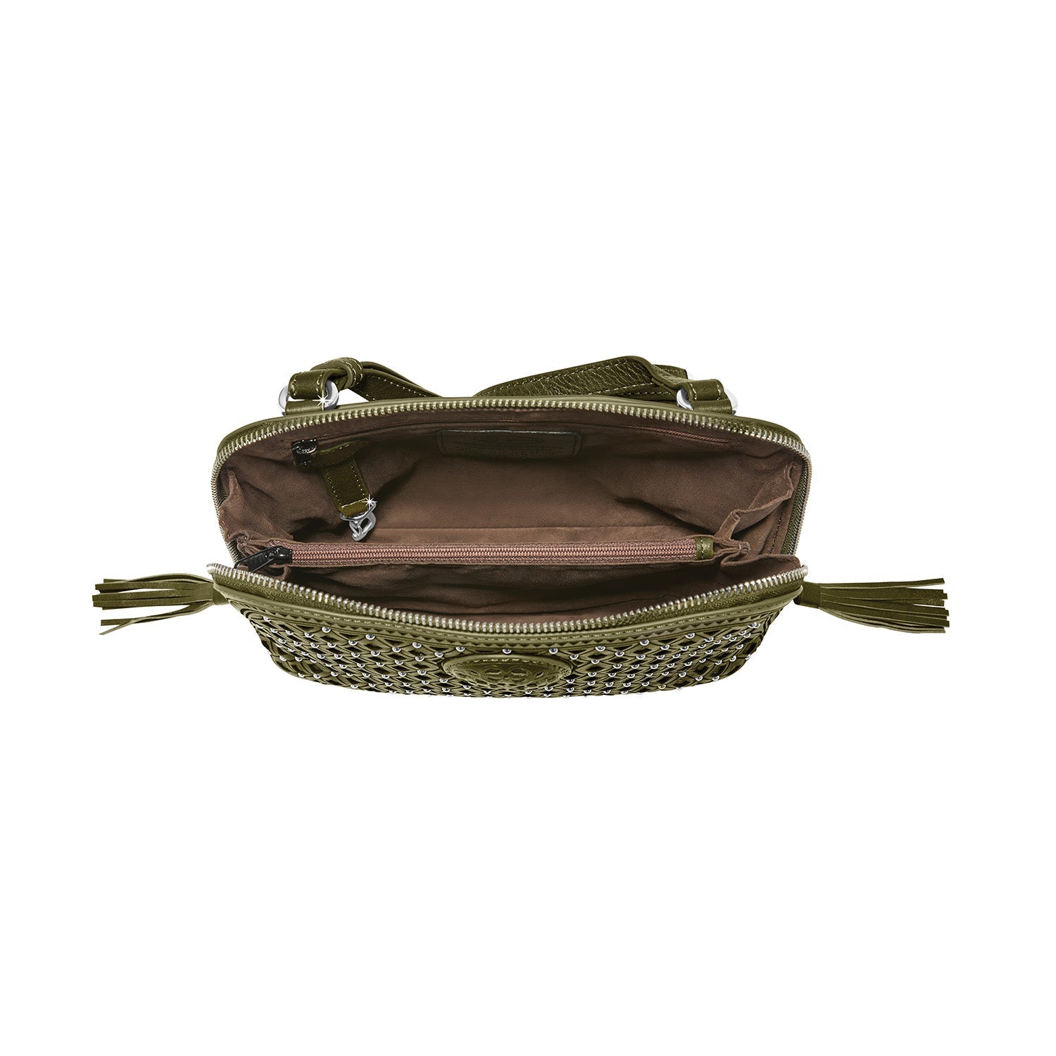 Brighton Lucille Domed Organizer in Verde Green - Juli's Wearable Art