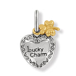 Brighton Lucky Twirl Heart Charm - Juli's Wearable Art