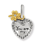 Brighton Lucky Twirl Heart Charm - Juli's Wearable Art