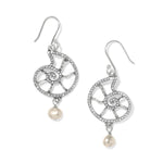 Brighton Lunar Tide Nautilus French Wire Earrings - Juli's Wearable Art