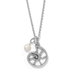 Brighton Lunar Tide Nautilus Shell Reversible Necklace - Juli's Wearable Art