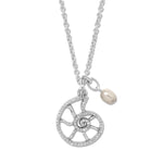 Brighton Lunar Tide Nautilus Shell Reversible Necklace - Juli's Wearable Art