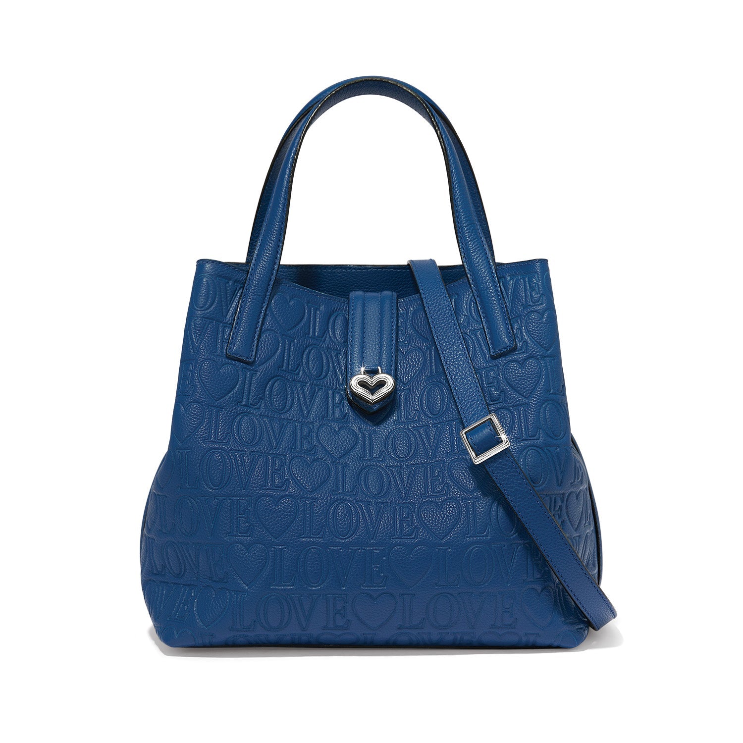 Brighton Madly In Love Large Tote in Light Ocean Blue - Juli's Wearable Art