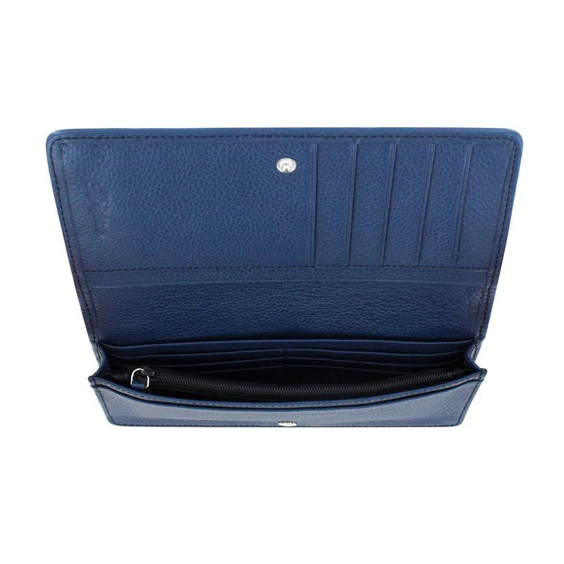 Brighton Madly In Love Rockmore Wallet | Light Ocean