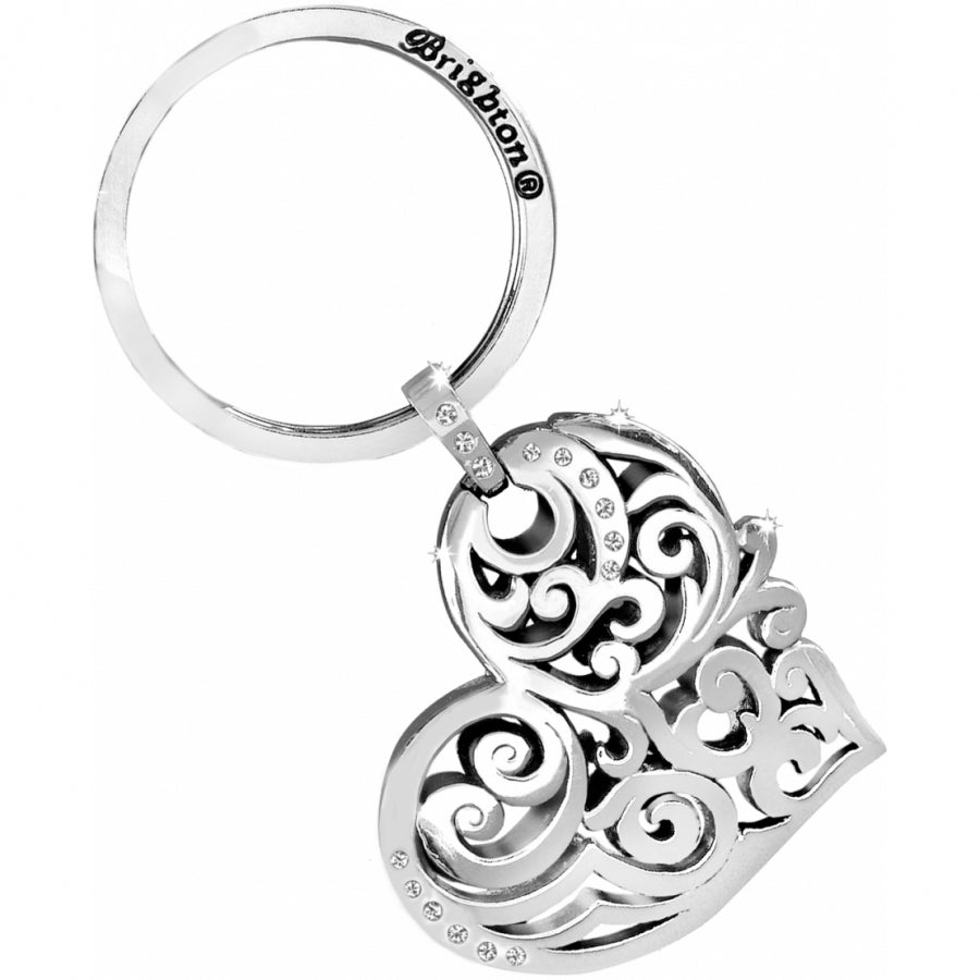 Brighton Madrid Heart Key Fob - Juli's Wearable Art