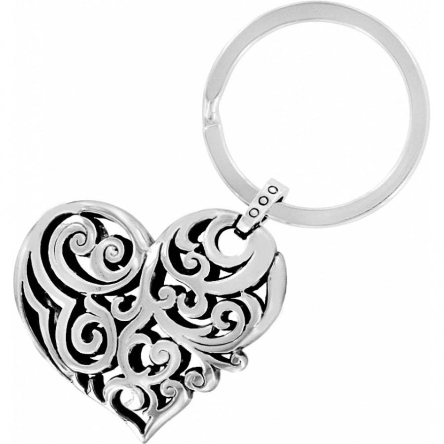 Brighton Madrid Heart Key Fob - Juli's Wearable Art