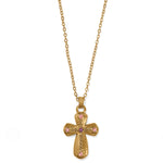 Brighton Majestic Imperial Cross Reversible Necklace - Juli's Wearable Art