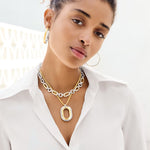 Brighton Medici Link Two Tone Necklace - Juli's Wearable Art