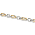 Brighton Medici Two Tone Link Bracelet - Juli's Wearable Art