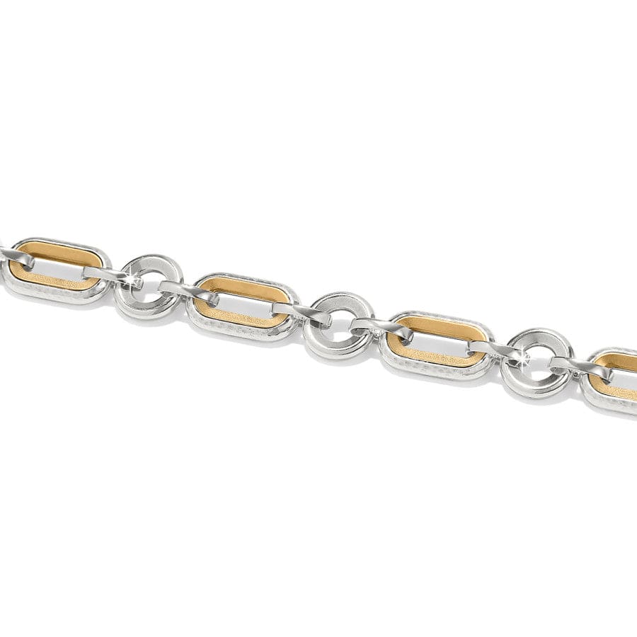 Brighton Medici Two Tone Link Bracelet - Juli's Wearable Art