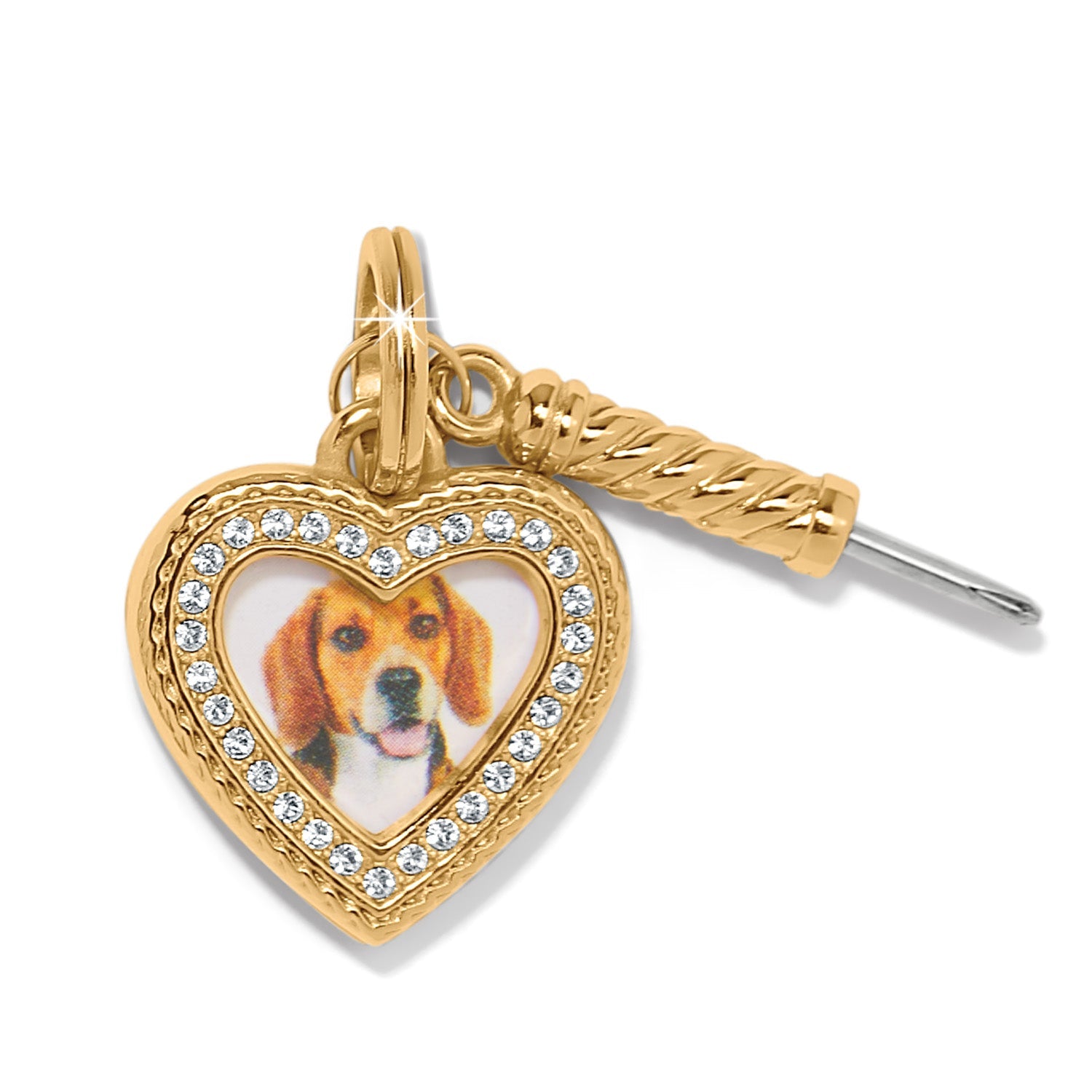 Brighton Memento Heart Photo Charm - Juli's Wearable Art