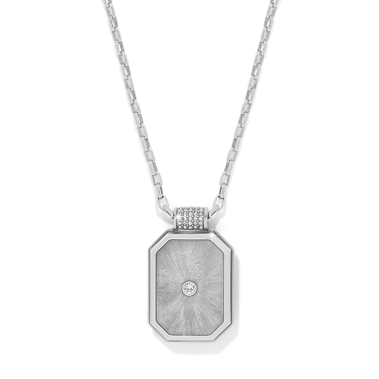 Brighton Meridian Aurora 67 Necklace | Aqua Crystal