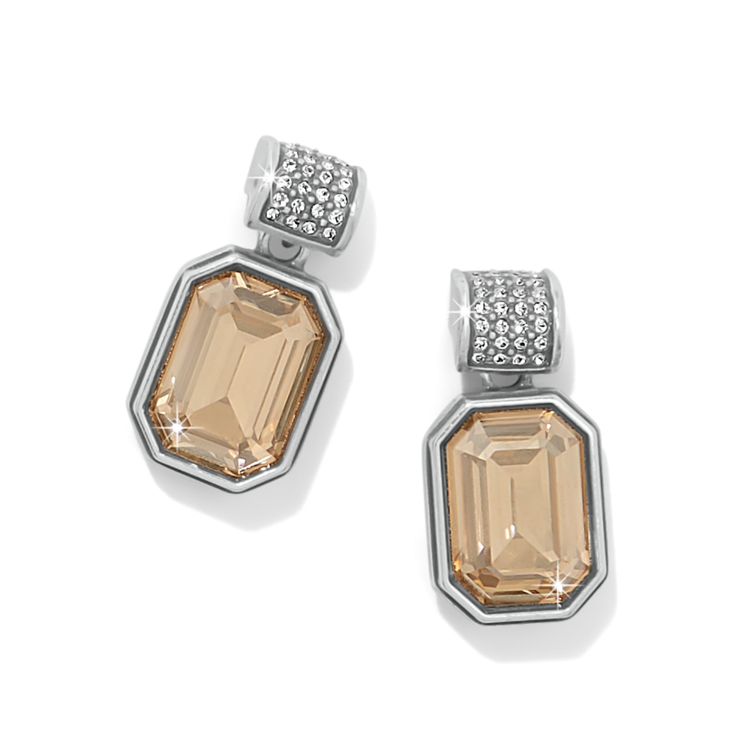 Brighton Meridian Aurora 67 Post Earrings | Golden Shade Crystal