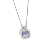 Brighton Meridian Aurora Large Necklace | Purple Tanzanite Crystal - Juli's Wearable Art