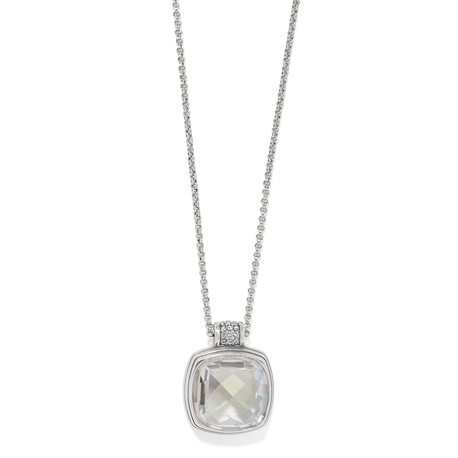 Brighton Meridian Aurora Large Necklace | Clear Crystal