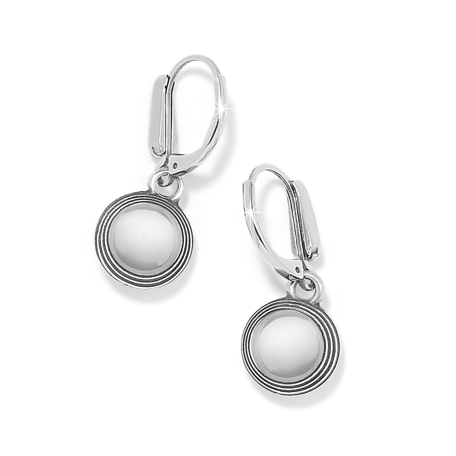 Brighton Meridian Aurora Leverback Earrings | Golden Shade Crystal - Juli's Wearable Art