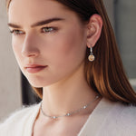Brighton Meridian Aurora Leverback Earrings | Golden Shade Crystal - Juli's Wearable Art
