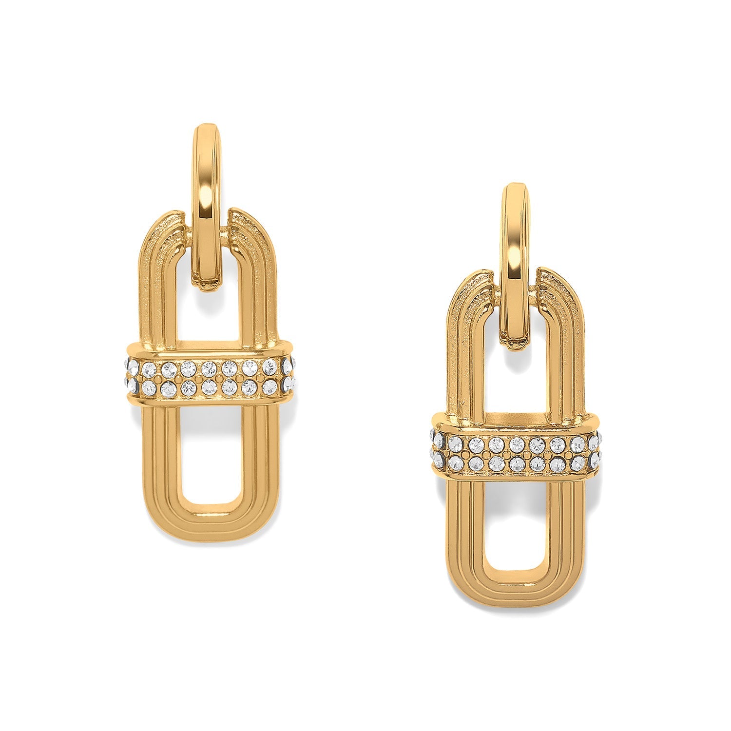 Brighton Meridian Aurora Link Post Drop Earrings - Juli's Wearable Art