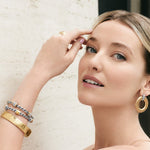 Brighton Meridian Bracelet – Silver & Gold - Juli's Wearable Art