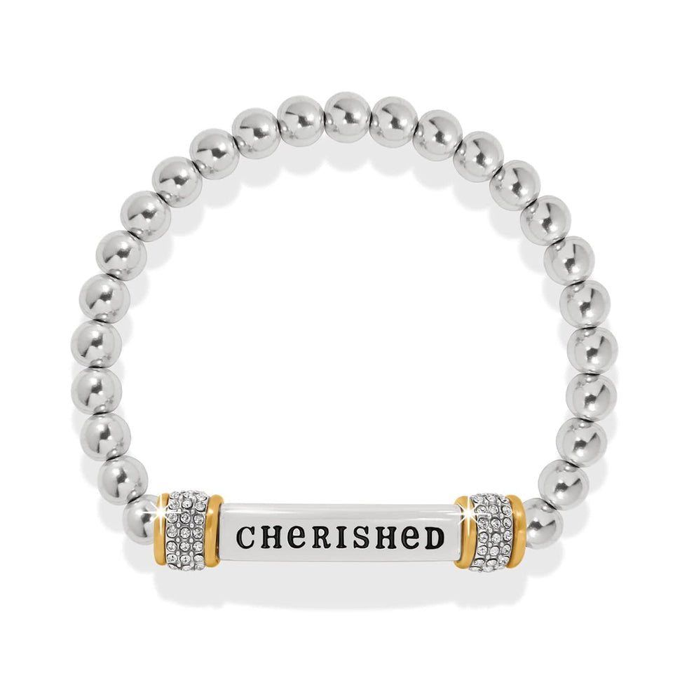 Brighton Meridian Cherished Two Tone Stretch Bracelet