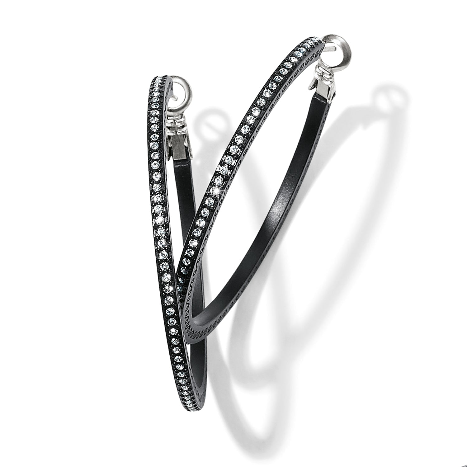 Brighton Meridian Eclipse Large Hoop Earrings - Juli's Wearable Art