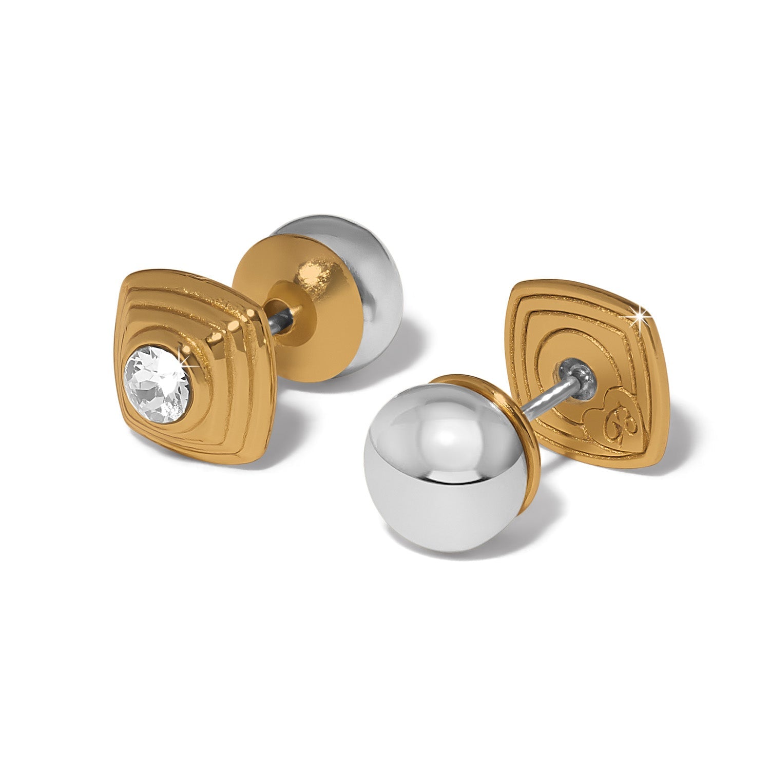 Brighton Meridian Etage II Square Post Earrings - Juli's Wearable Art