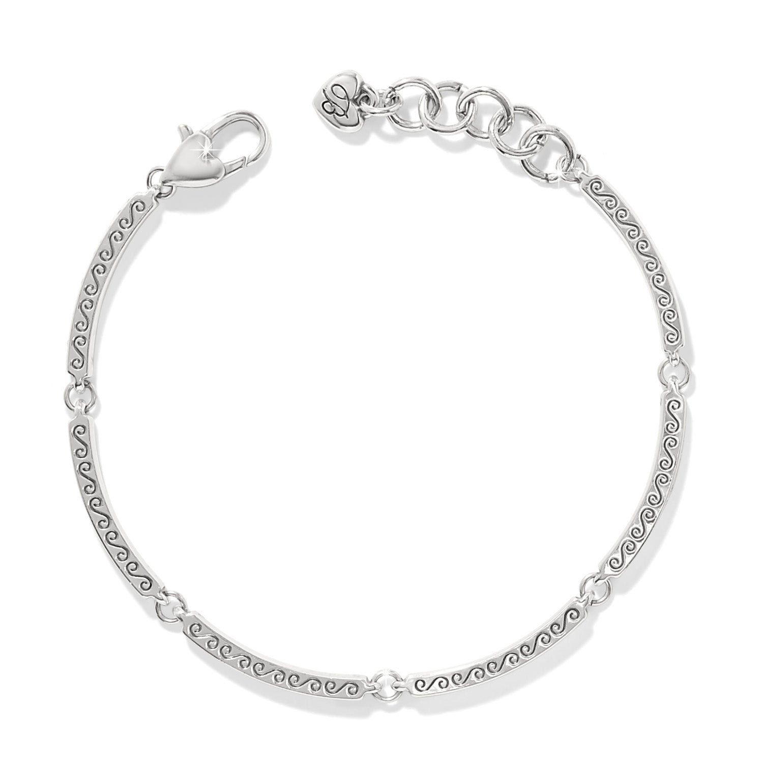 Brighton Meridian Geo Bar Bracelet | Silver