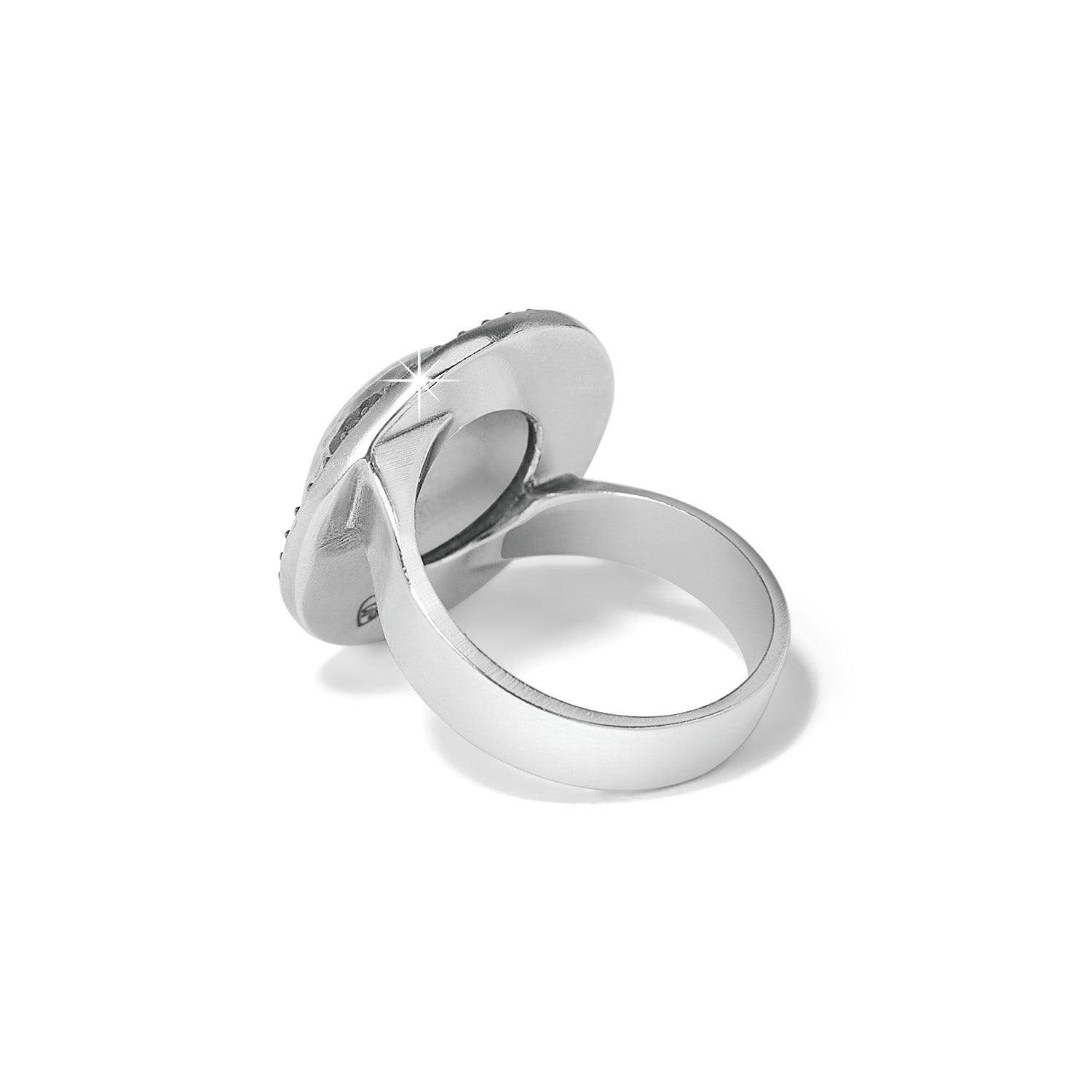 Brighton Meridian Geo Dew Domed Silver Ring - Juli's Wearable Art