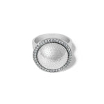 Brighton Meridian Geo Dew Domed Silver Ring - Juli's Wearable Art