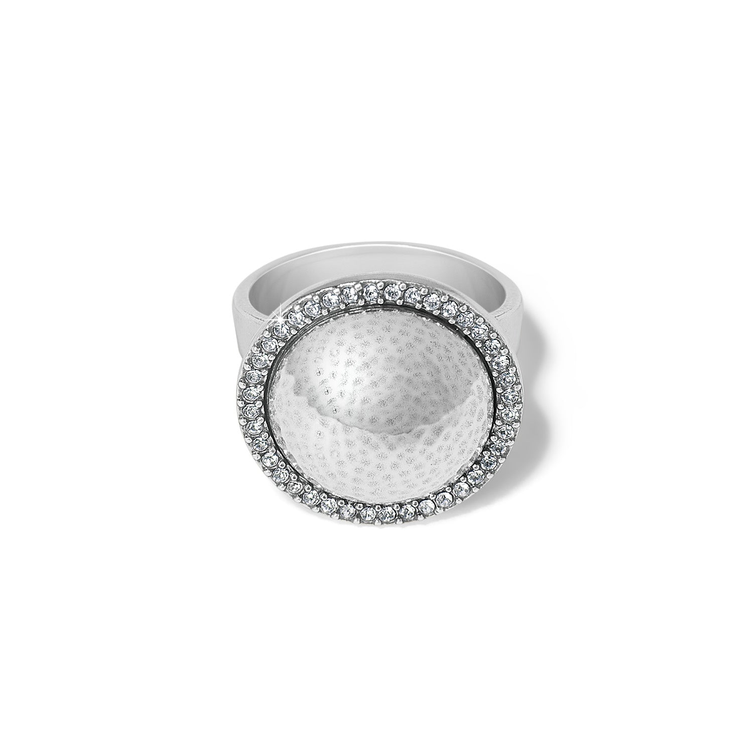 Brighton Meridian Geo Dew Domed Silver Ring - Juli's Wearable Art