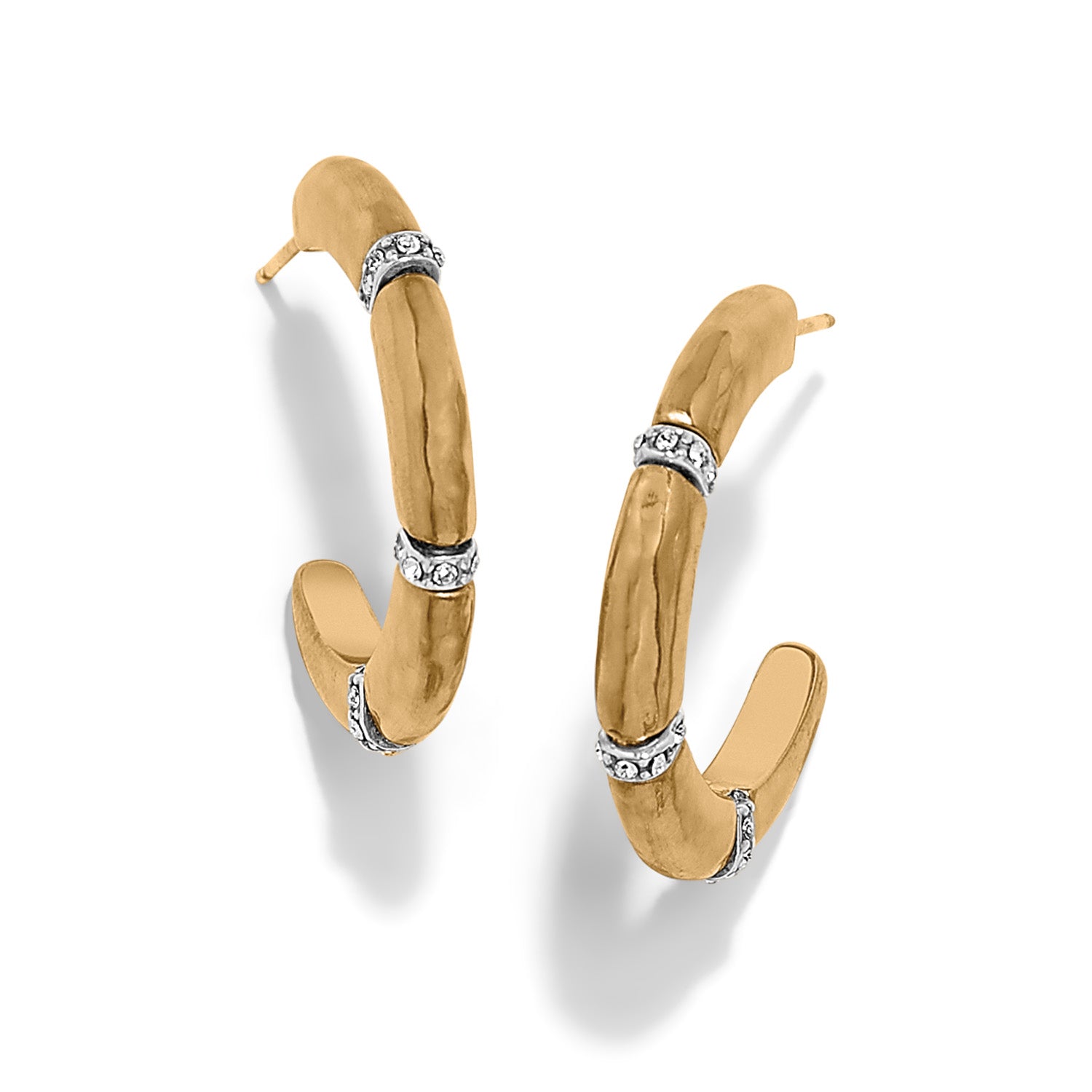 Brighton Meridian Geo Open Hoop Earrings - Juli's Wearable Art