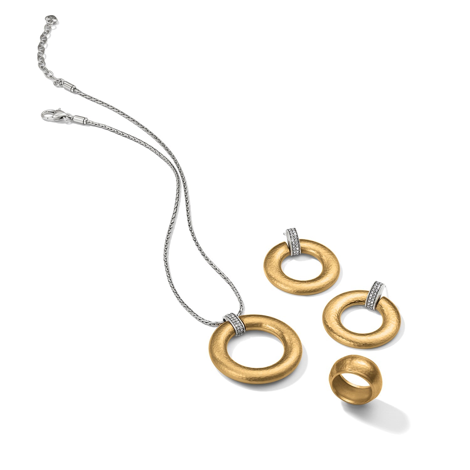 Brighton Meridian Geo Post Drop Earrings - Juli's Wearable Art