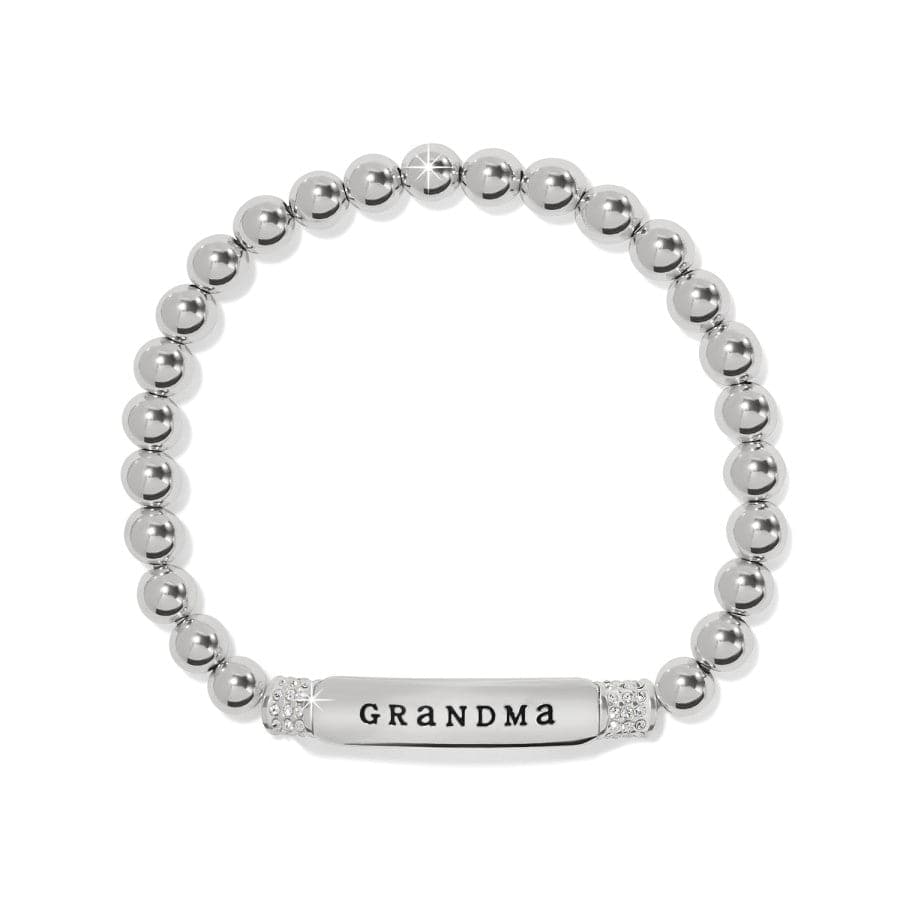 Brighton Meridian Grandma Petite Stretch Bracelet – Silver - Juli's Wearable Art