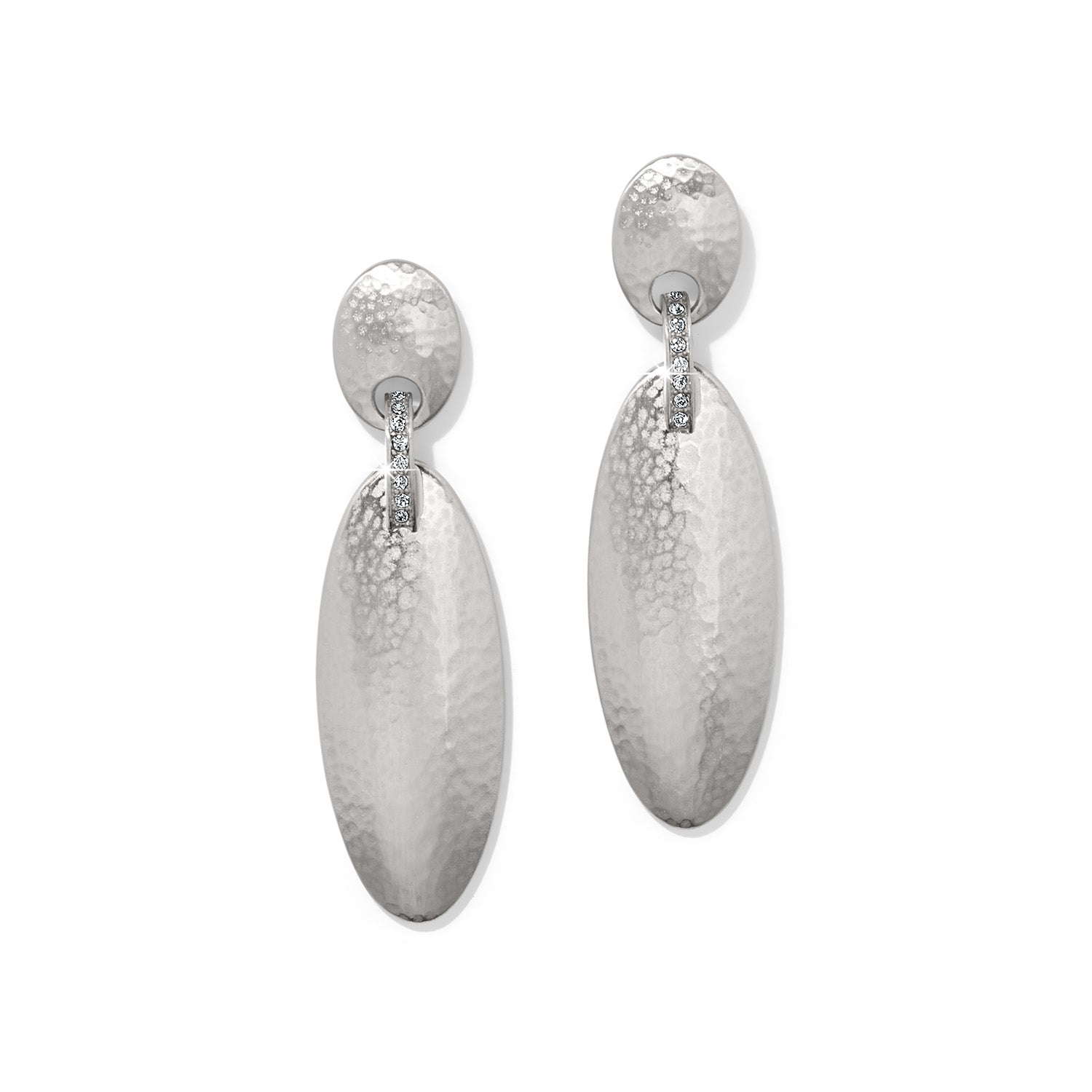 Brighton Meridian Orbit Oval Post Drop Earrings - Juli's Wearable Art