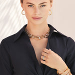 Brighton Meridian Petite Beads Station Necklace | Gold - Juli's Wearable Art