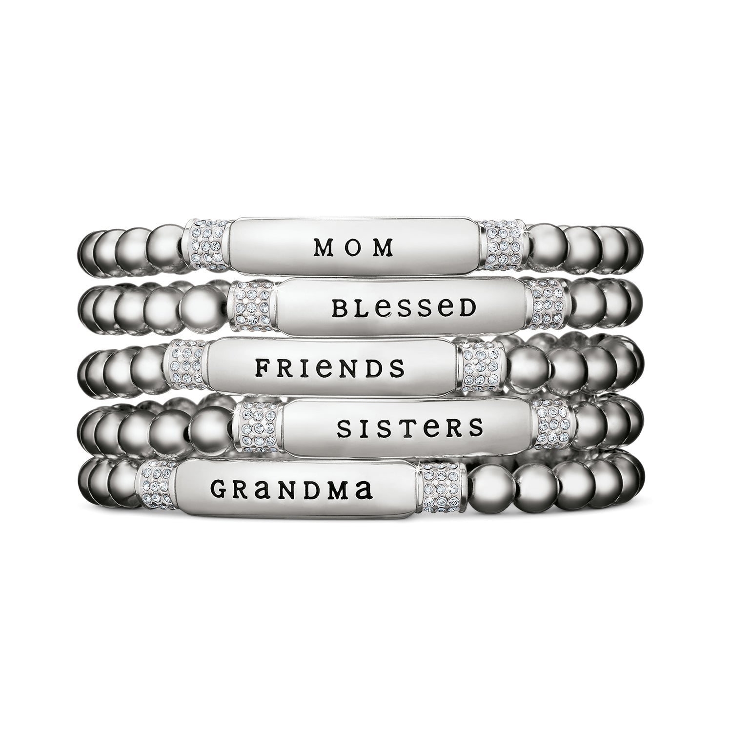Brighton Meridian Petite Blessed Stretch Bracelet - Juli's Wearable Art