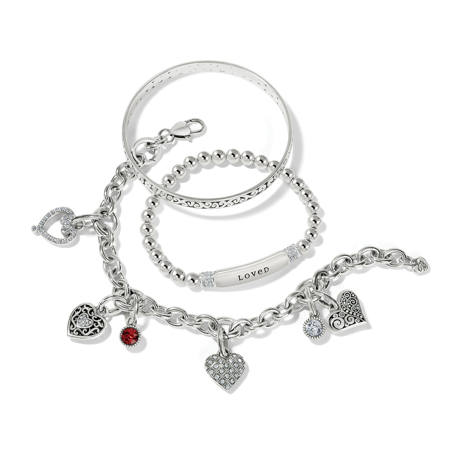 Brighton Meridian Petite Love Stretch Bracelet - Juli's Wearable Art
