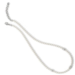Brighton Meridian Petite Pearl Station Necklace - Juli's Wearable Art